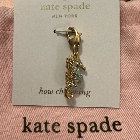 Kate Spade Seahorse CHARM ONLY for charm bracelet - Picture 1 of 3